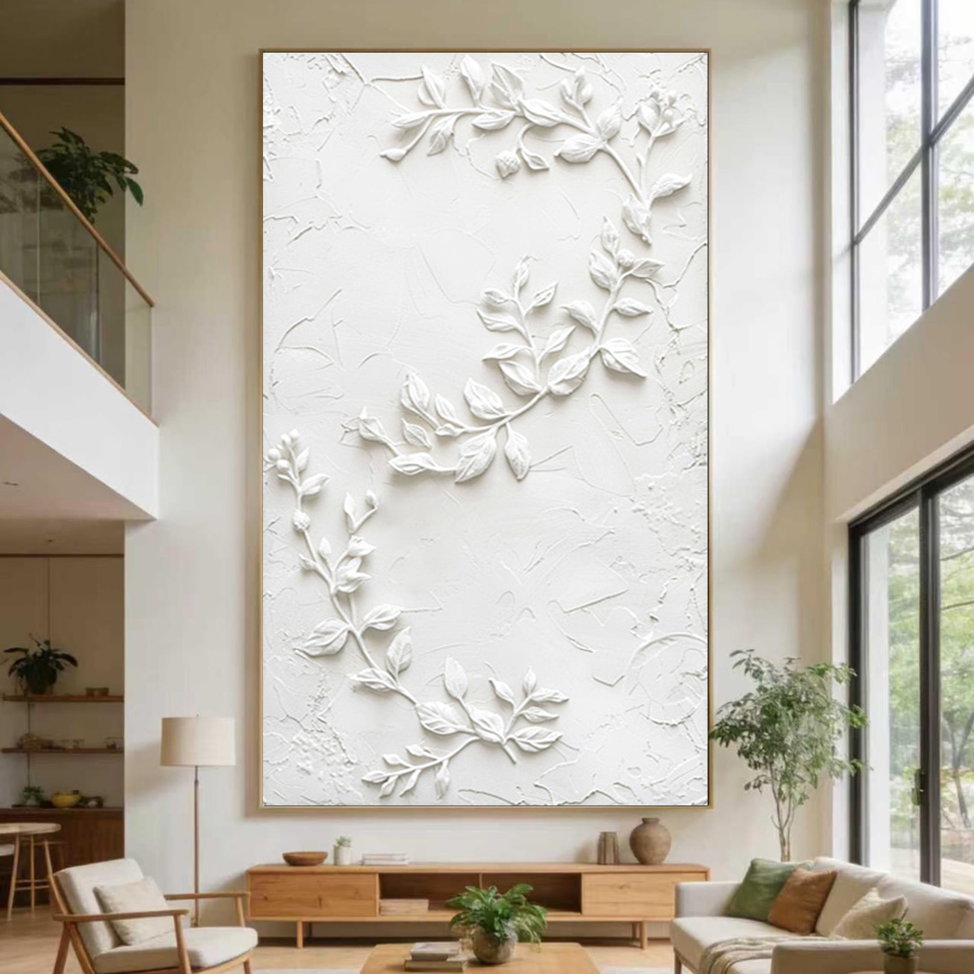 Leaf Canvas Art--#F002