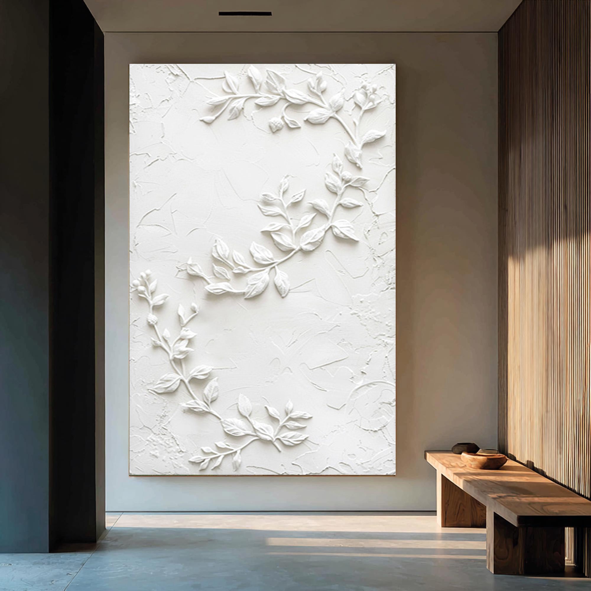 Leaf Canvas Art--#F002