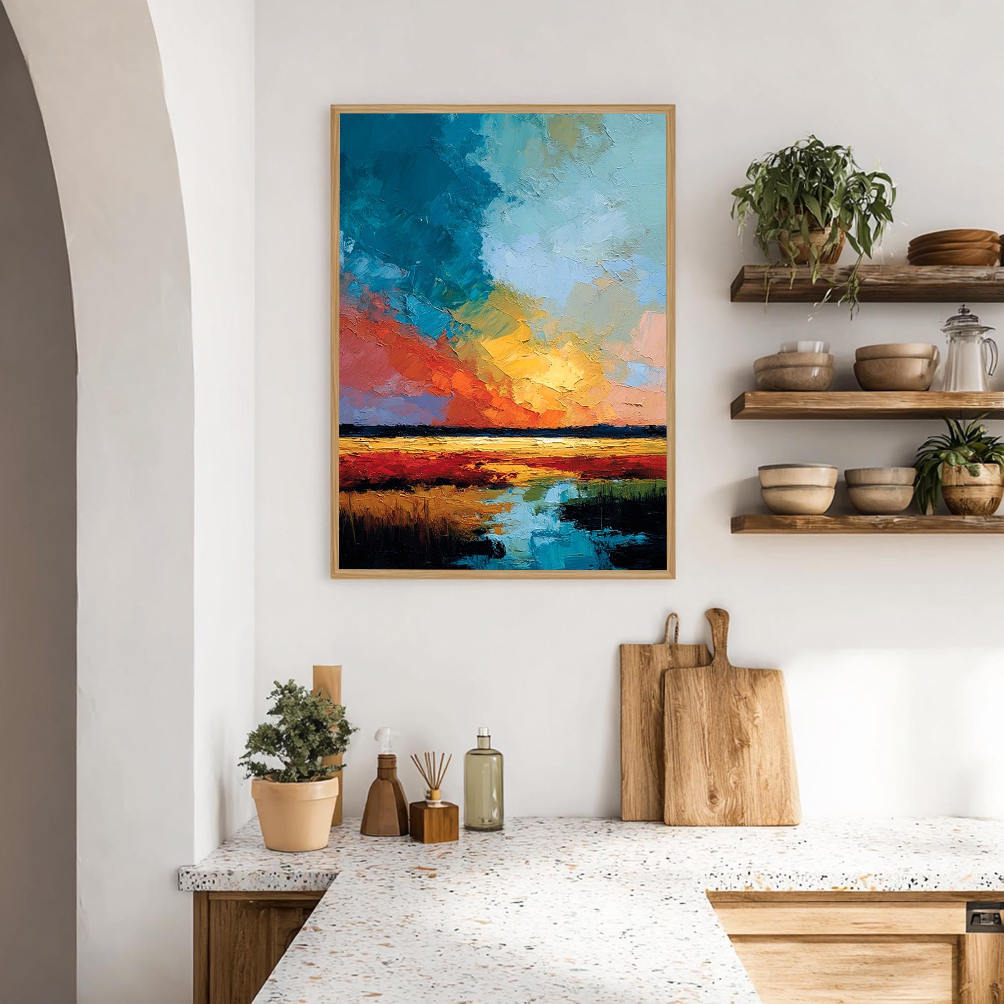 Colorful Landscape--LP001
