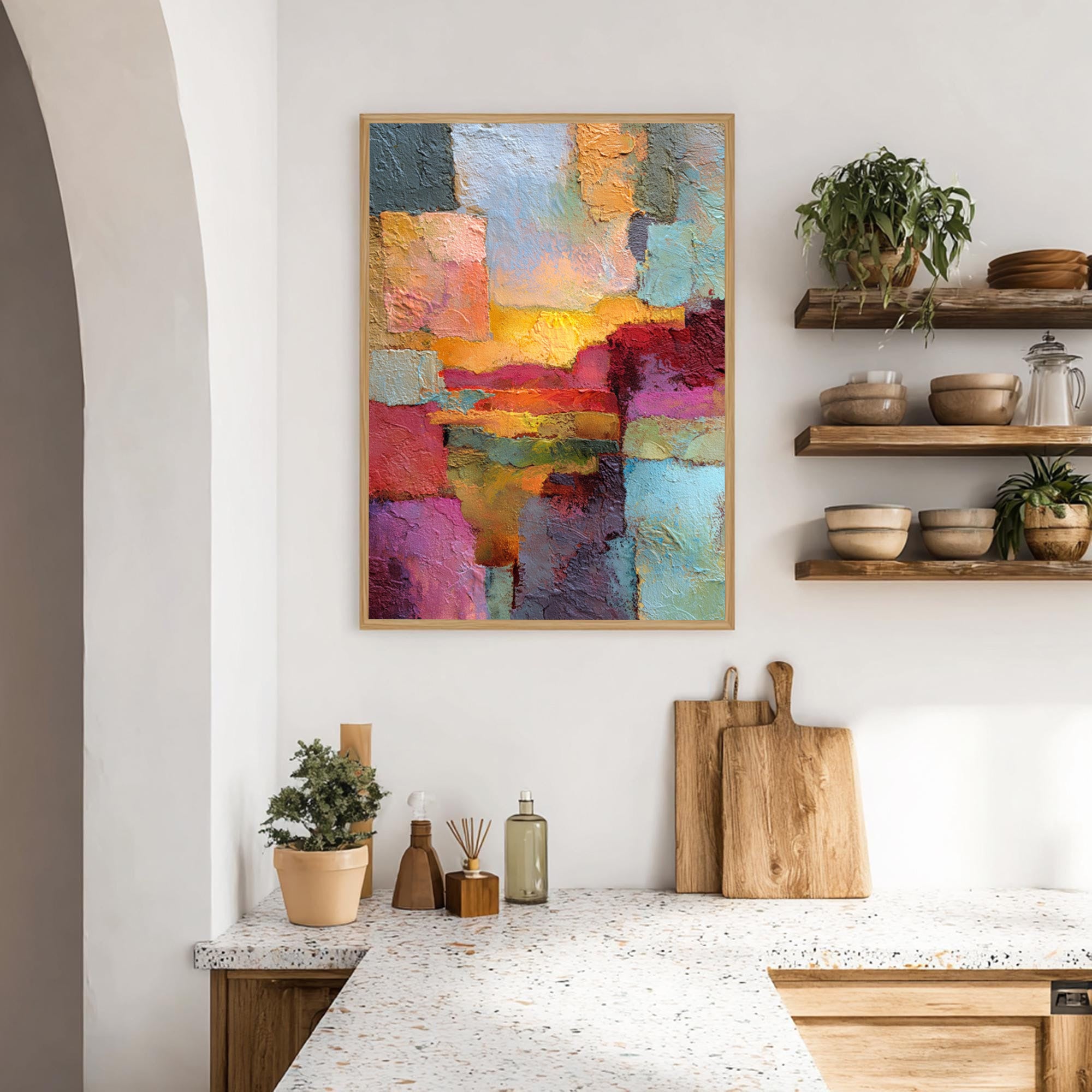 Colorful Abstract Art--TG01