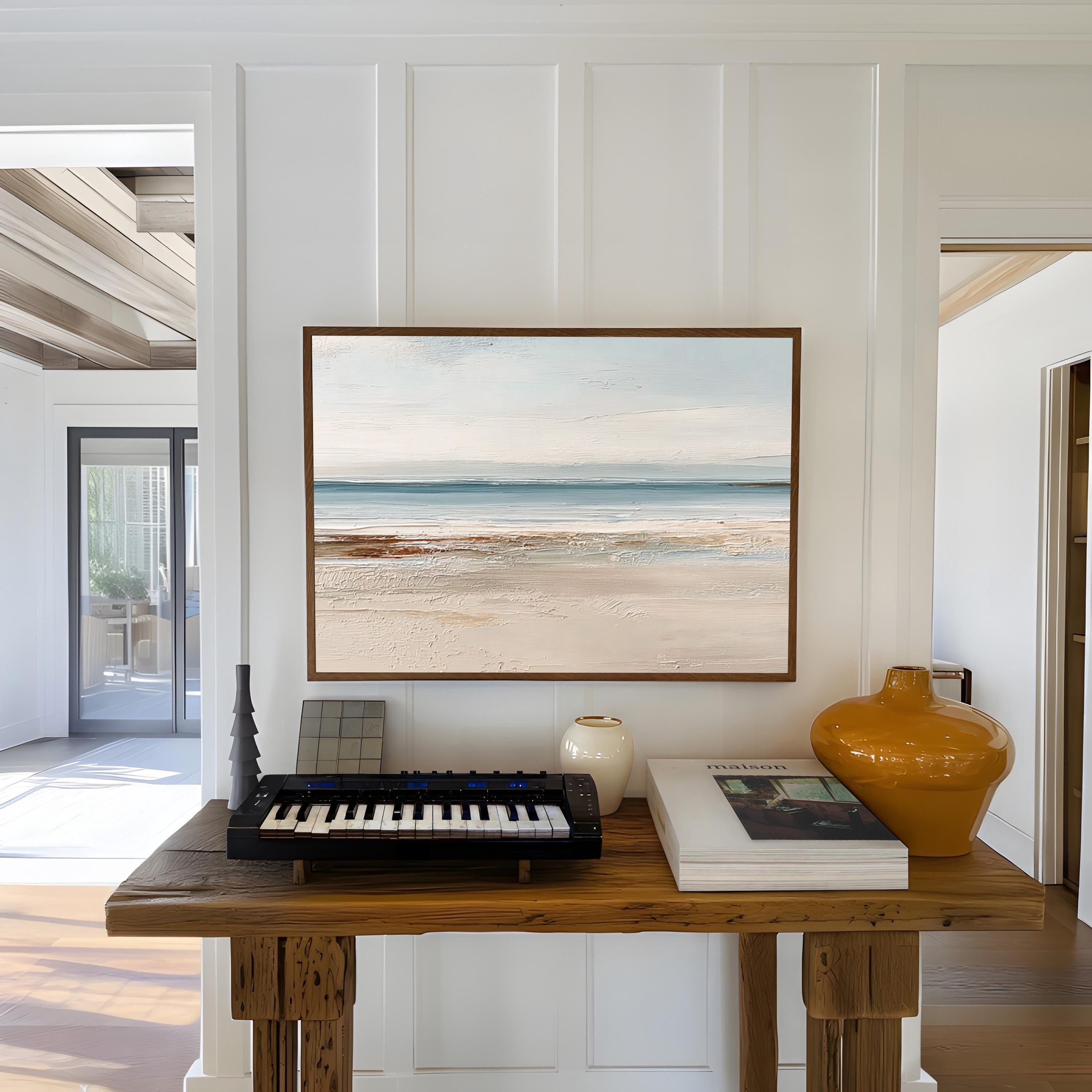 Ocean Waves Art-D007