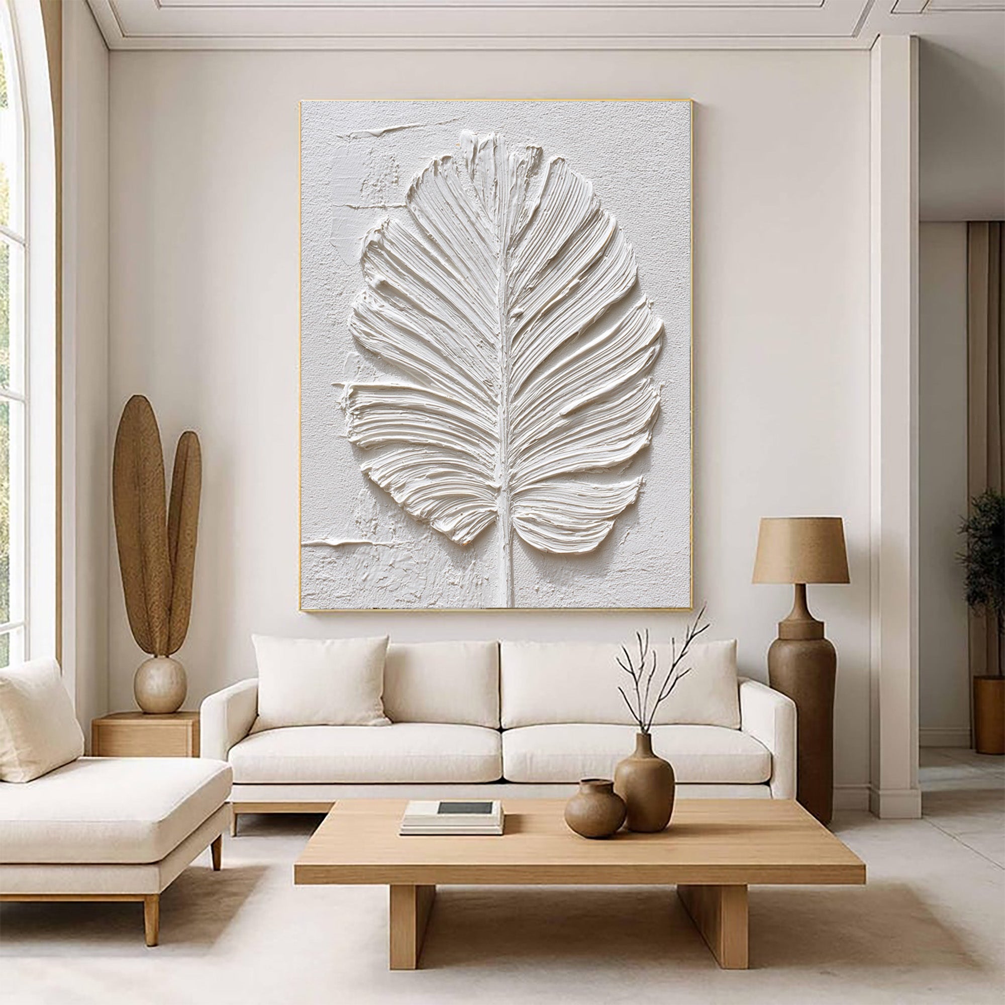 Leaf Canvas Art--#F003