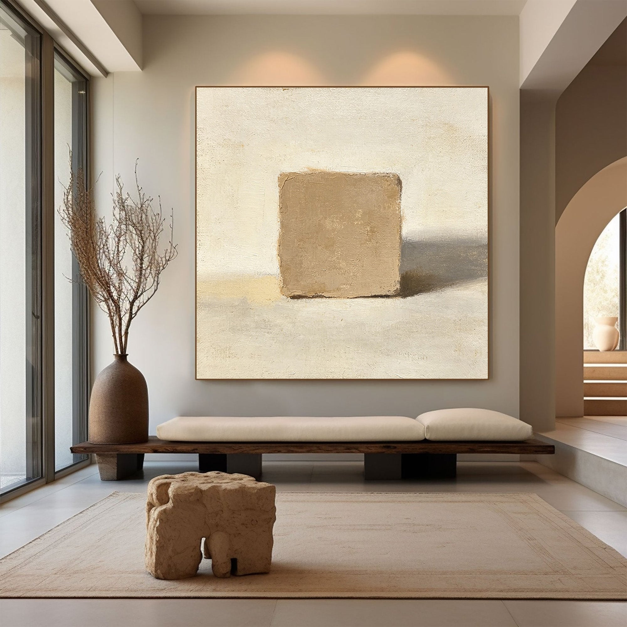 Beige Wabi Sabi--D004