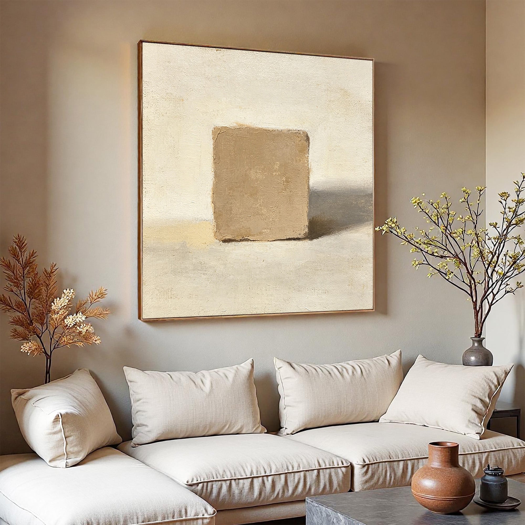Beige Wabi Sabi--D004
