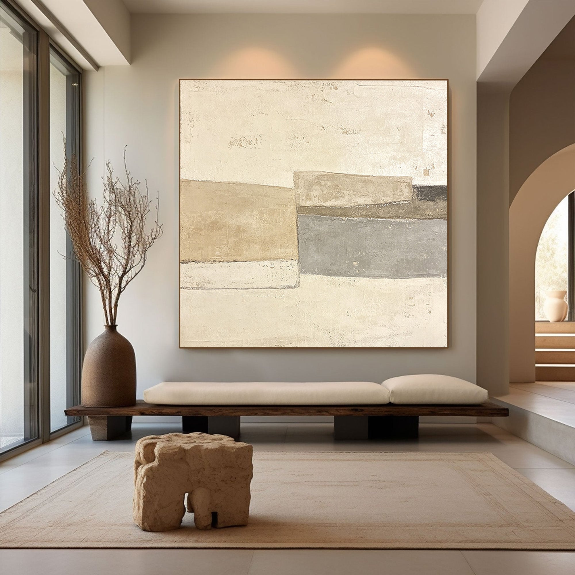 Beige Wabi Sabi--D005