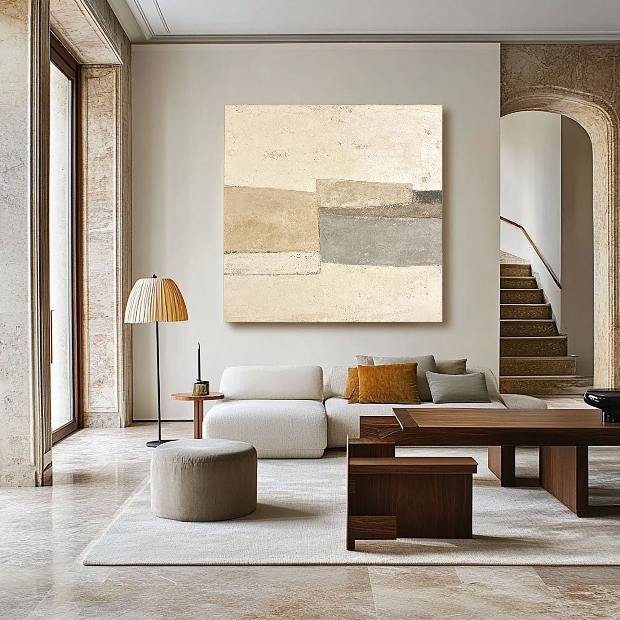 Beige Wabi Sabi--D005