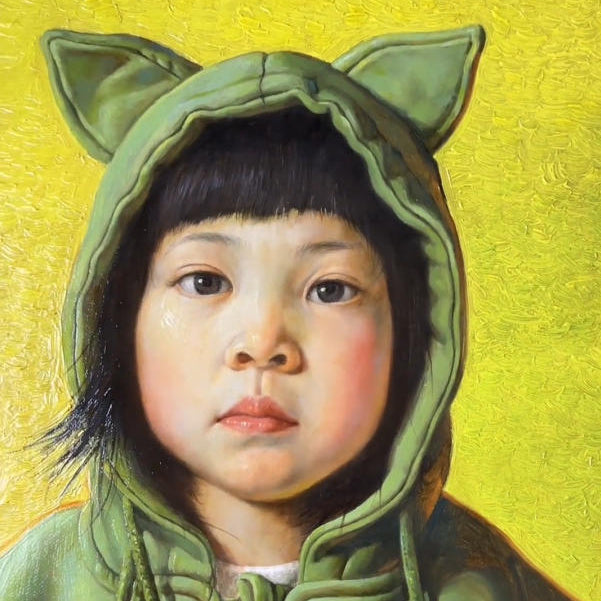 Custom Child Oil Portrait
