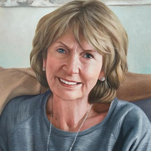 Custom Mother Oil Portrait