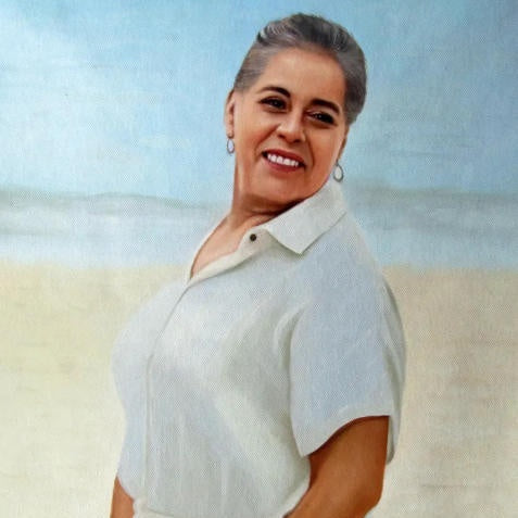 Custom Mother Oil Portrait