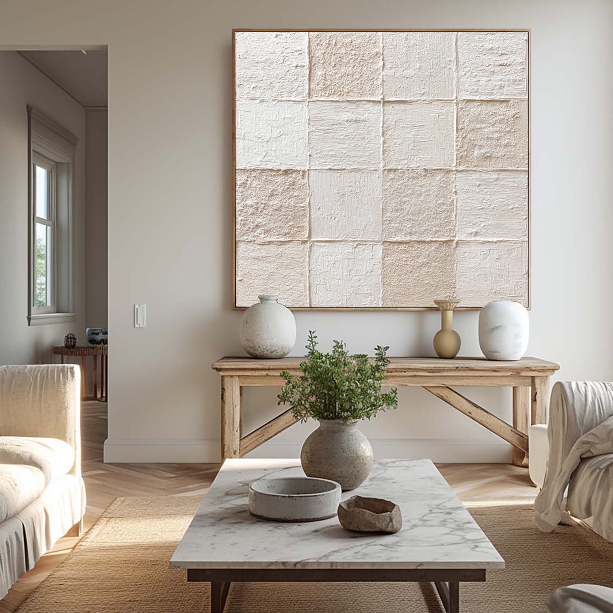 Beige Wabi Sabi--D008