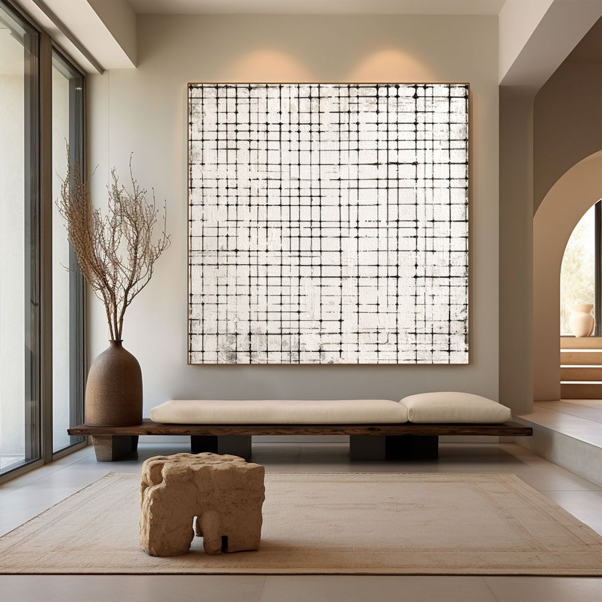 Beige Wabi Sabi--D009