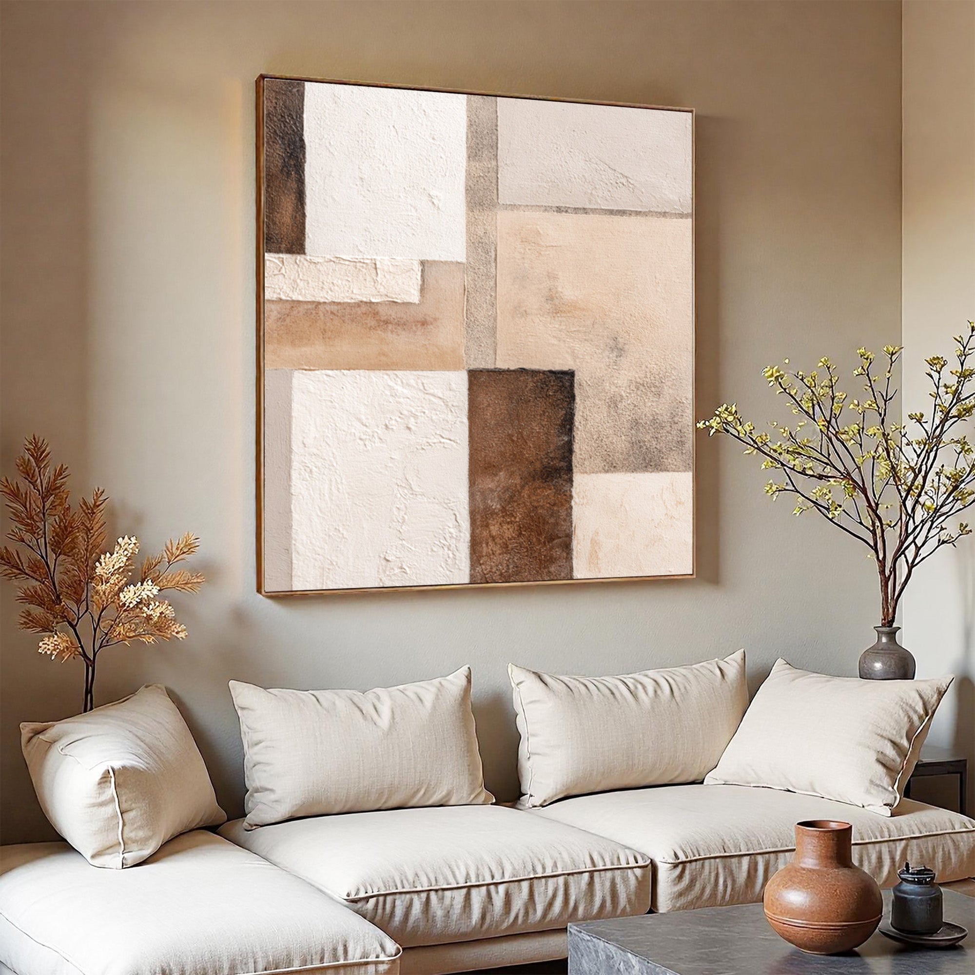 Beige Wabi Sabi--D011