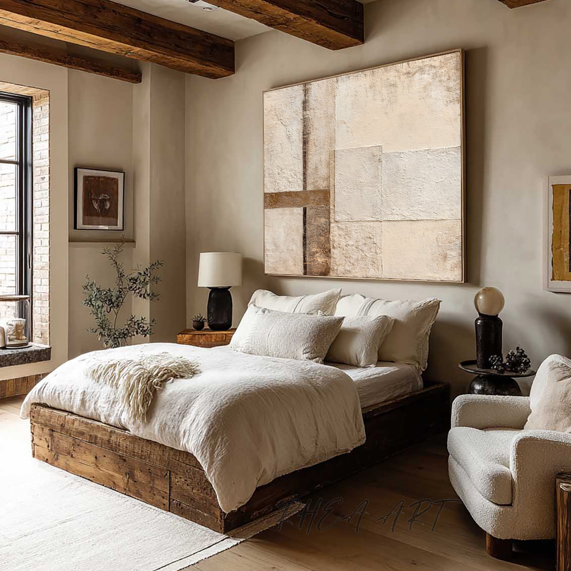 Beige Wabi Sabi--D012