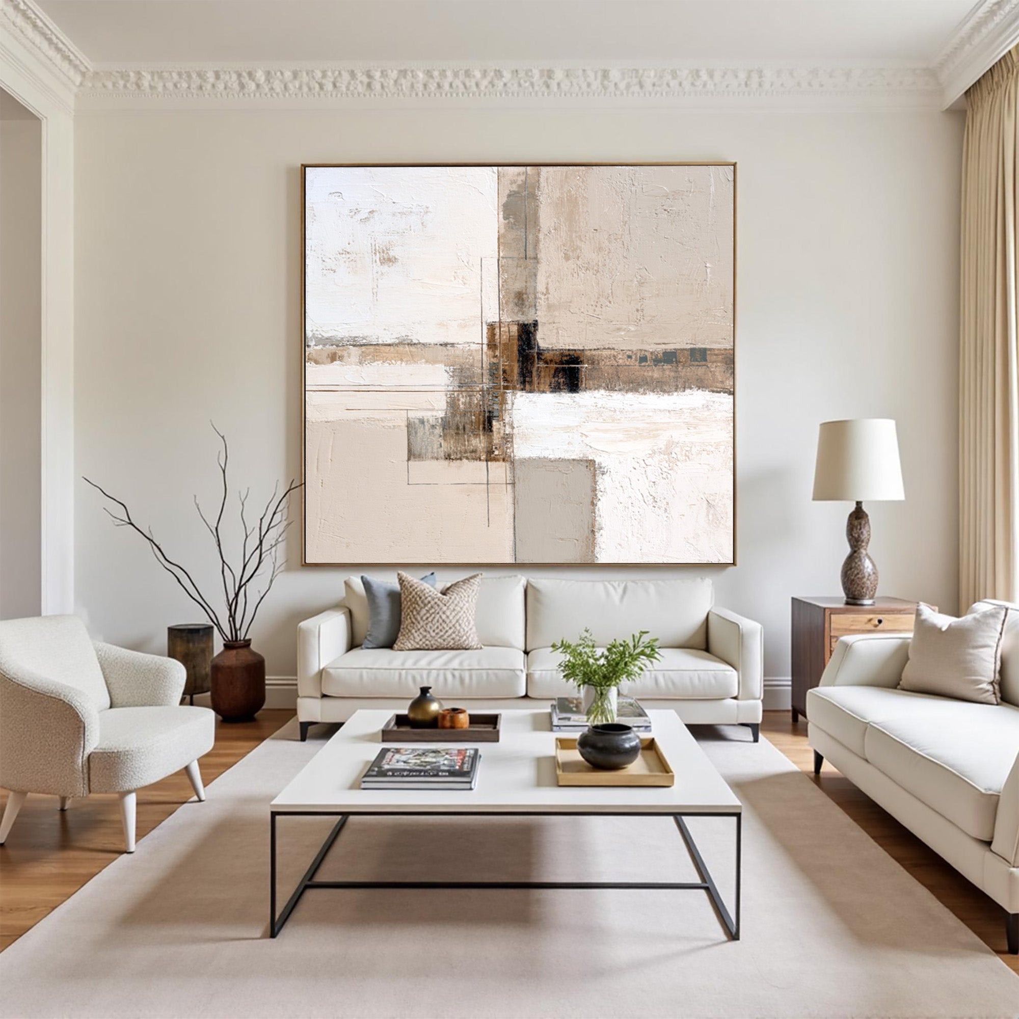 Beige Wabi Sabi--D013