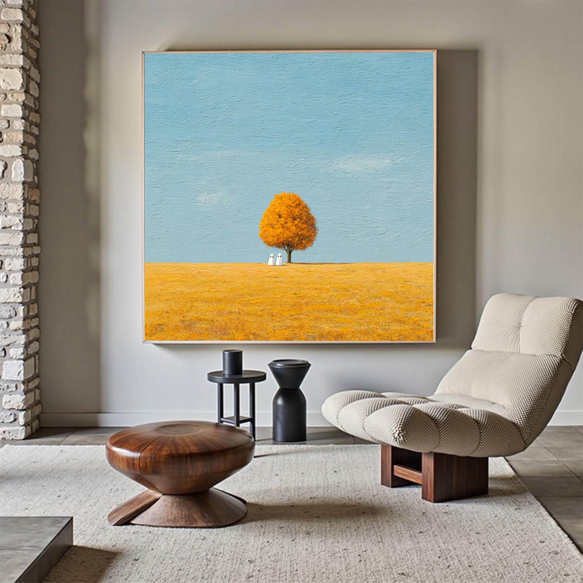 Ghost Oil Painting--HU002