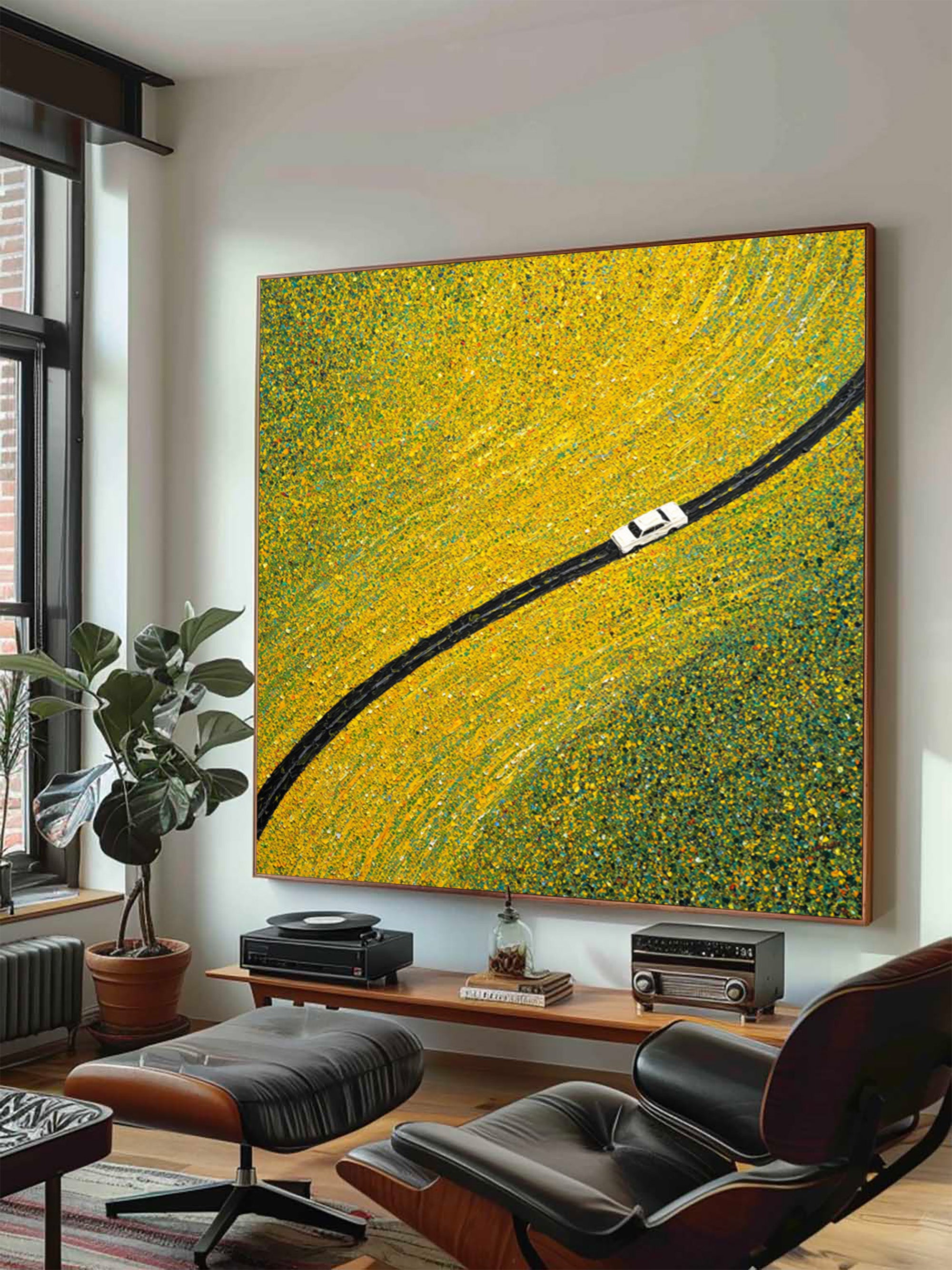 Car Abstract Art--DT001