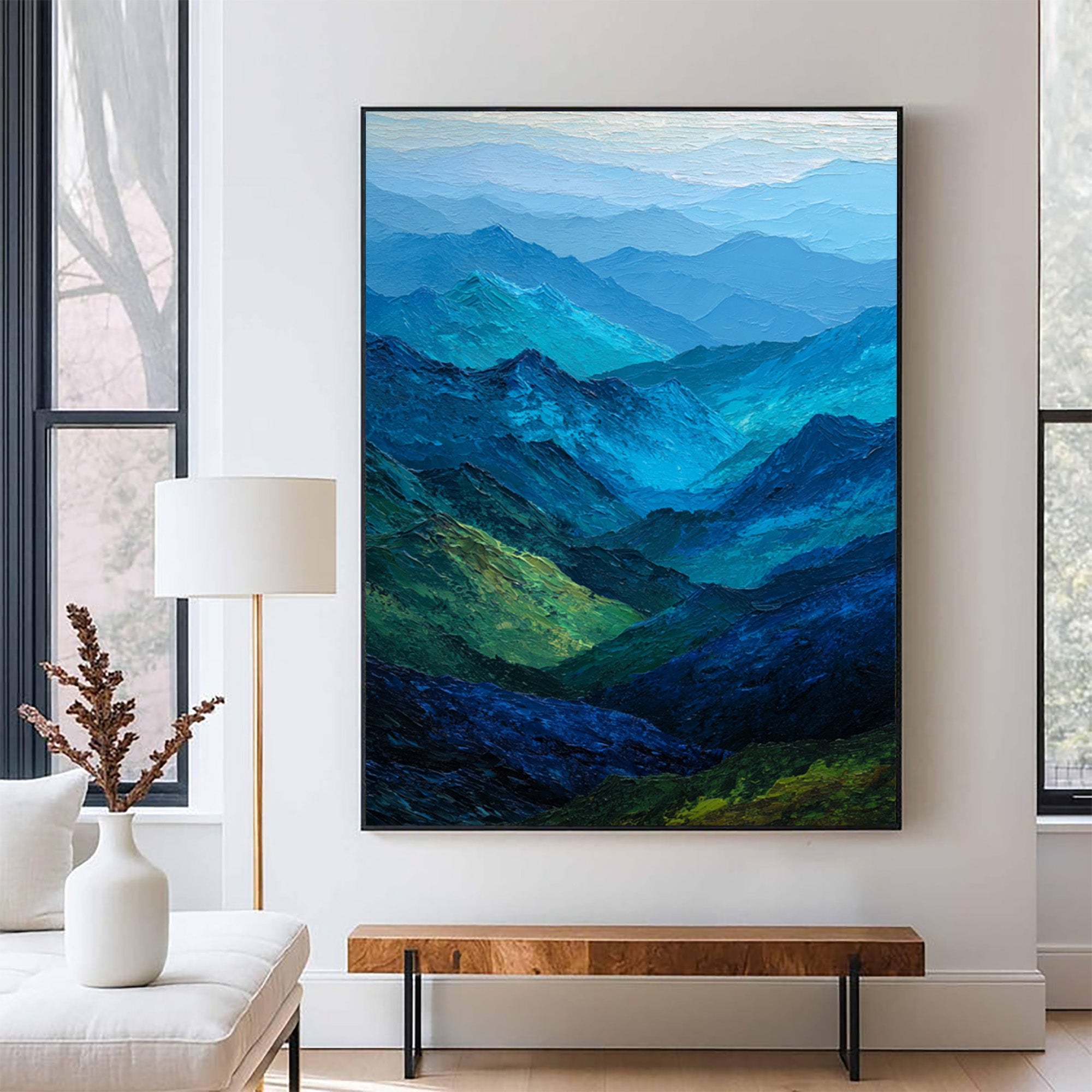 Blue Mountain Art