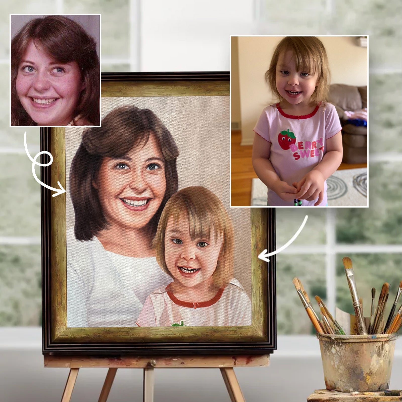 Custom Family Portrait - PaintingShack