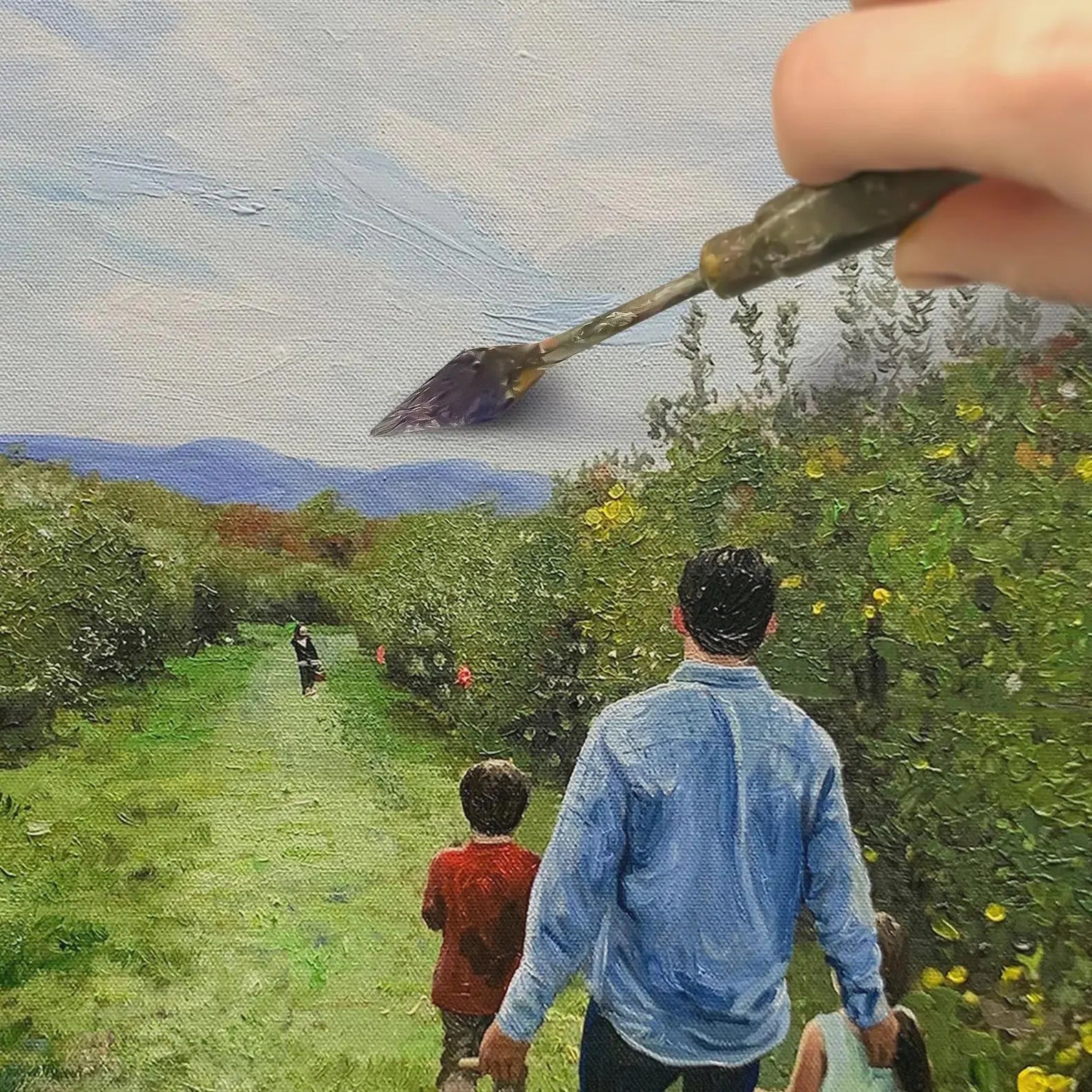 Custom Family Portrait - PaintingShack