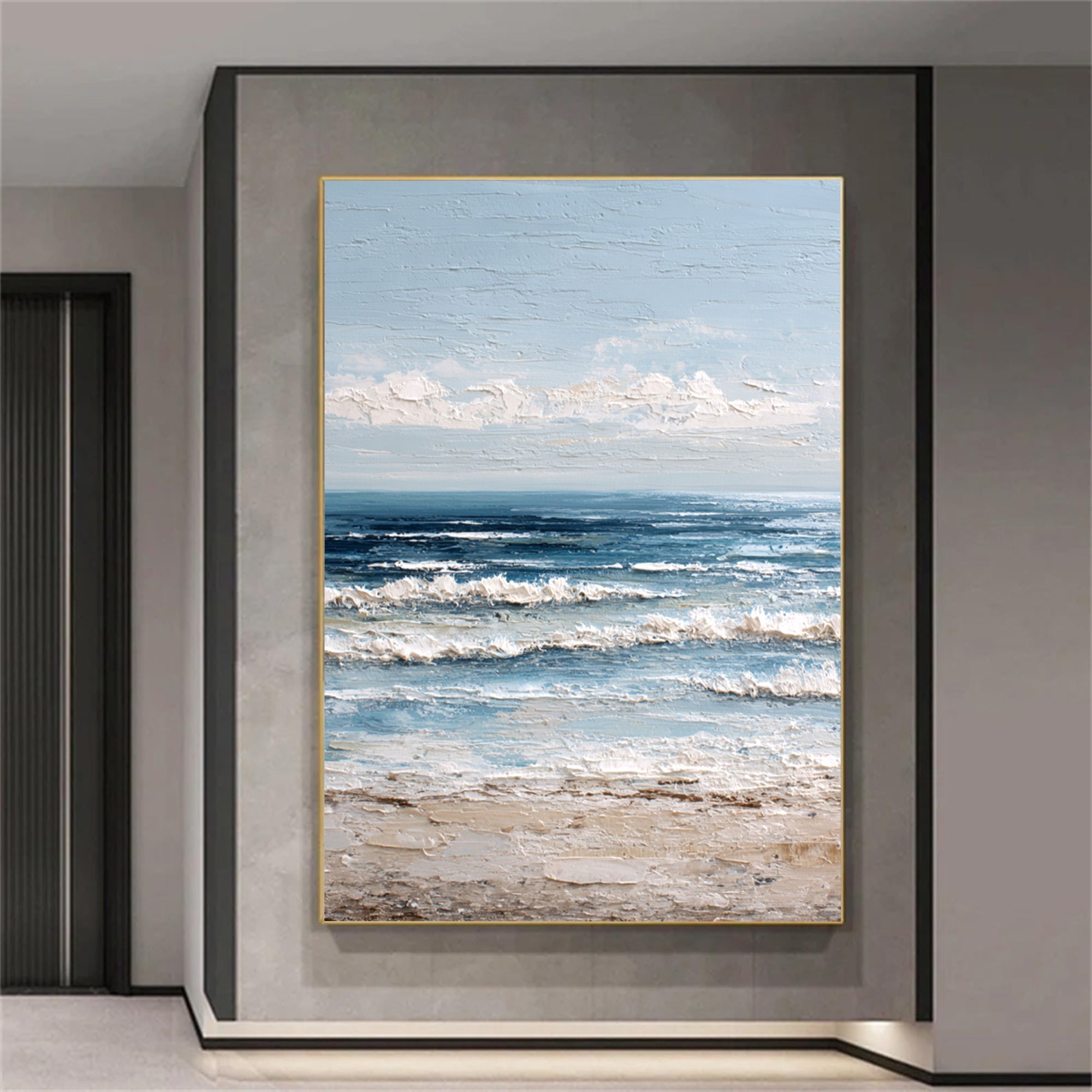 Ocean Waves Art-D010