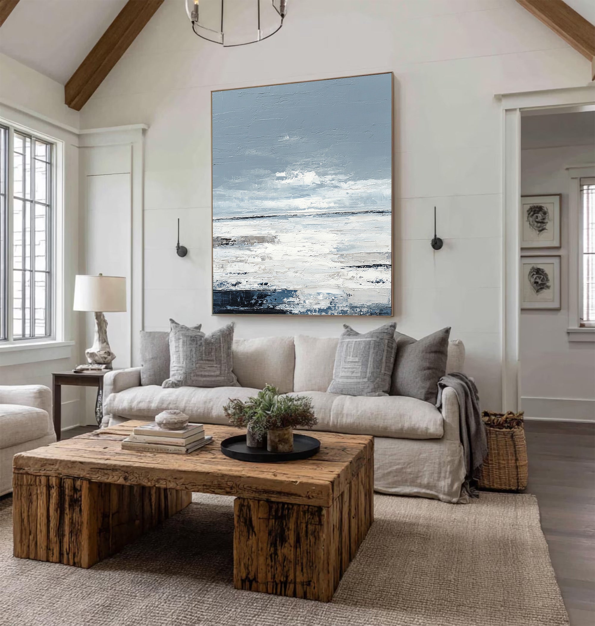Ocean Waves Art-D012