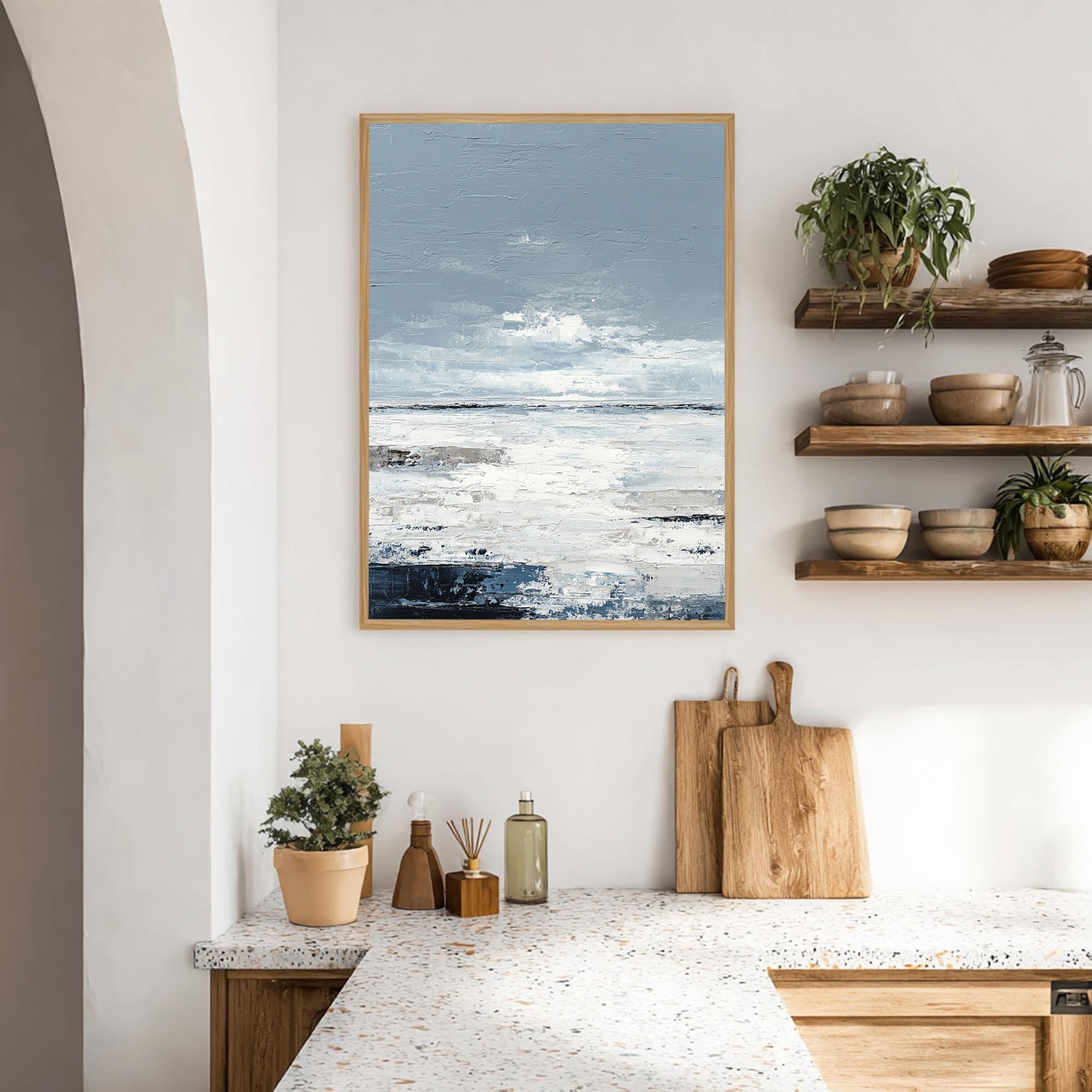 Ocean Waves Art-D012