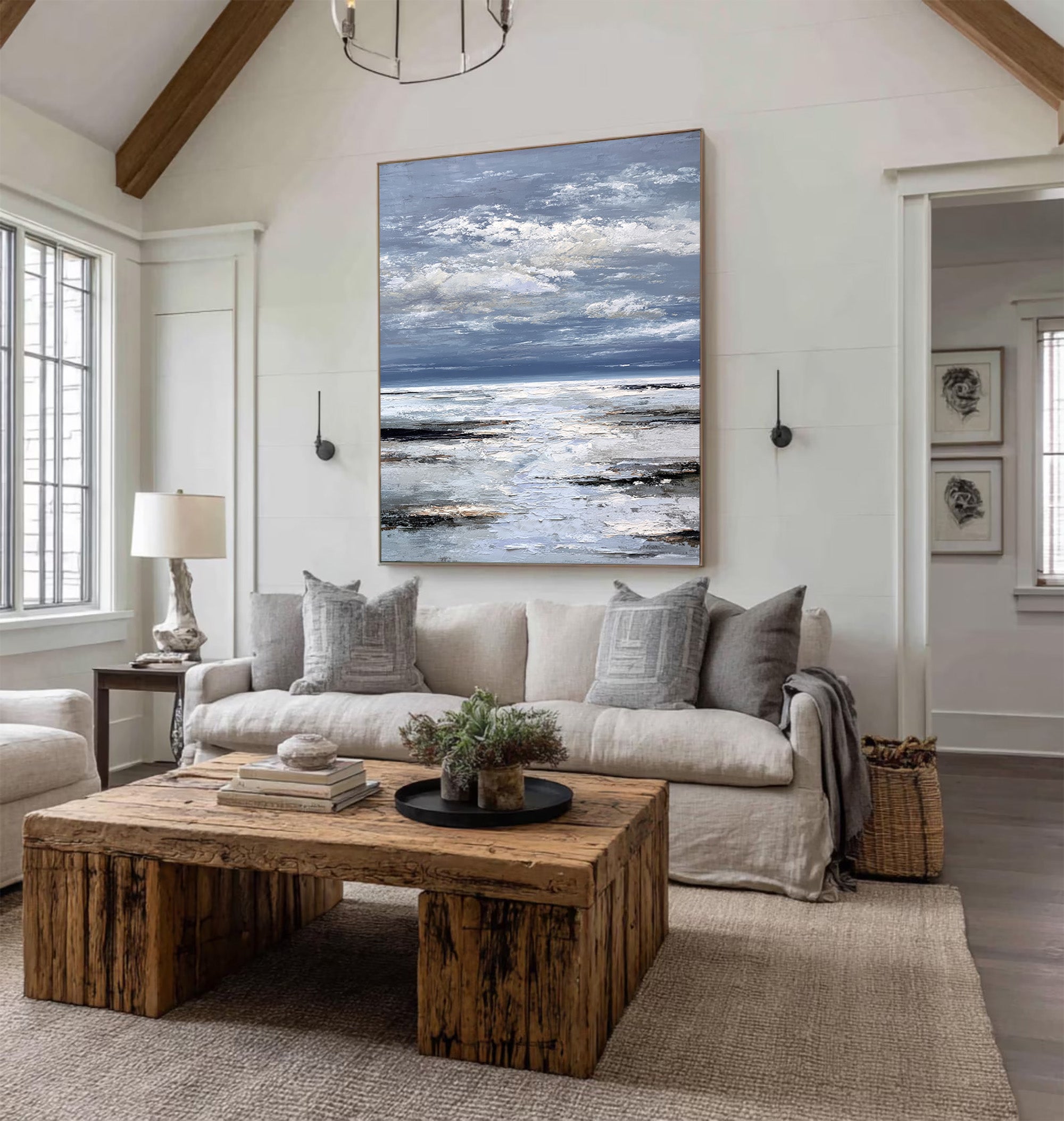 Ocean Waves Art-D013