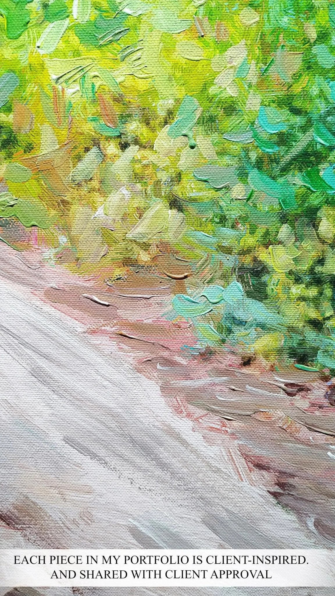 Original Landscape Painting from Photo — Custom Hand - Painted Commission Artwork, Dog Portrait or Small Oil Painting Gift - PaintingShack