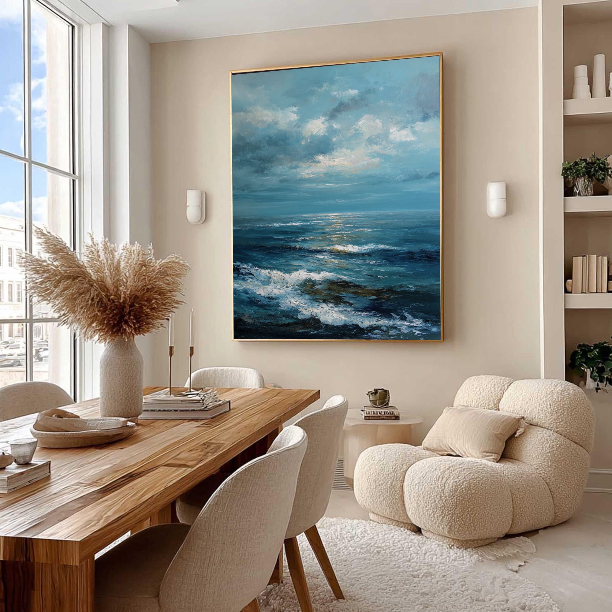 Ocean Waves Art-D015